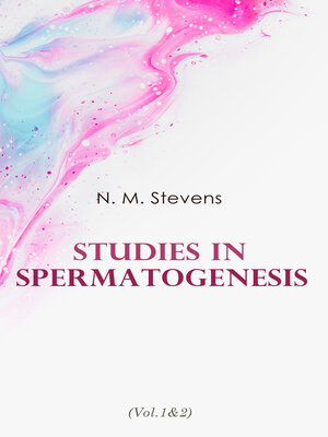 cover image of Studies in Spermatogenesis (Volume1&2)